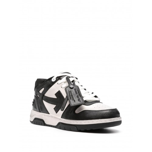 SNEAKERS OFF WHITE, Out Of Office, White&Black, Used Design SNEAKERS OFF WHITE, Out Of Office, White&Black, Used Design
