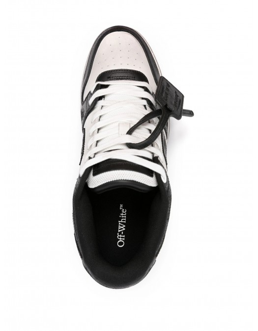 SNEAKERS OFF WHITE, Out Of Office, White&Black, Used Design - OMIA189F24LEA0070110