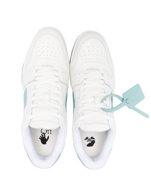Sneakers OFF WHITE, Basket Out of Office, White/Blue - OMIA189S23LEA0010149