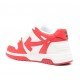 Sneakers OFF WHITE, Basket Out of Office, Red and White - OMIA189S23LEA0012501