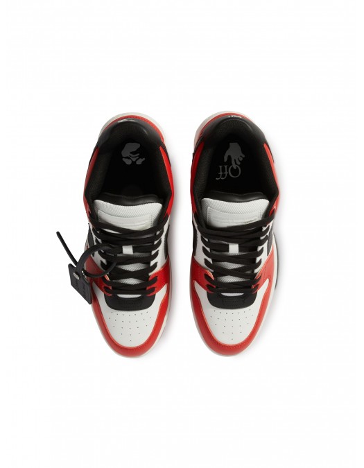 Sneakers OFF WHITE, Basket Out of Office, Full Red White - OMIA189S23LEA0012510