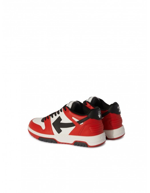 Sneakers OFF WHITE, Basket Out of Office, Full Red White - OMIA189S23LEA0012510