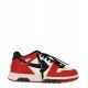 Sneakers OFF WHITE, Basket Out of Office, Full Red White - OMIA189S23LEA0012510