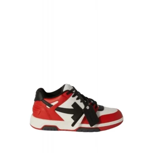 Sneakers OFF WHITE, Basket Out of Office, Full Red White