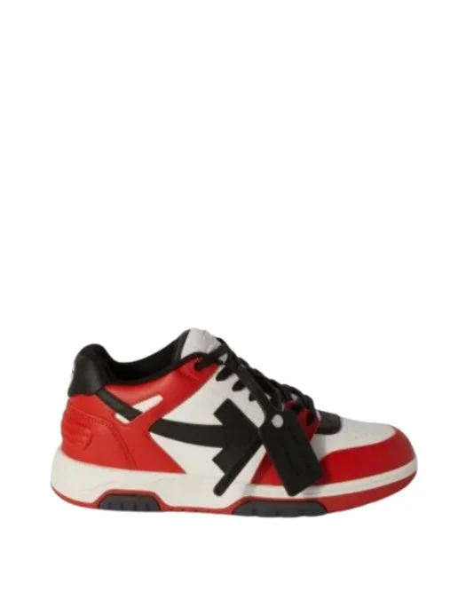 Sneakers OFF WHITE, Basket Out of Office, Full Red White