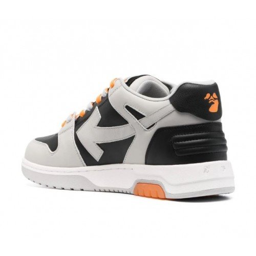 Sneakers OFF WHITE, Basket Out of Office, Grey and Orange