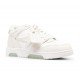 SNEAKERS OFF WHITE, Out Of Office, Stitching Sneakers, Cream - OMIA189S23LEA0140101