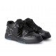 SNEAKERS OFF WHITE, Out Of Office, Stitching Sneakers, Full Black - OMIA189S23LEA0141010