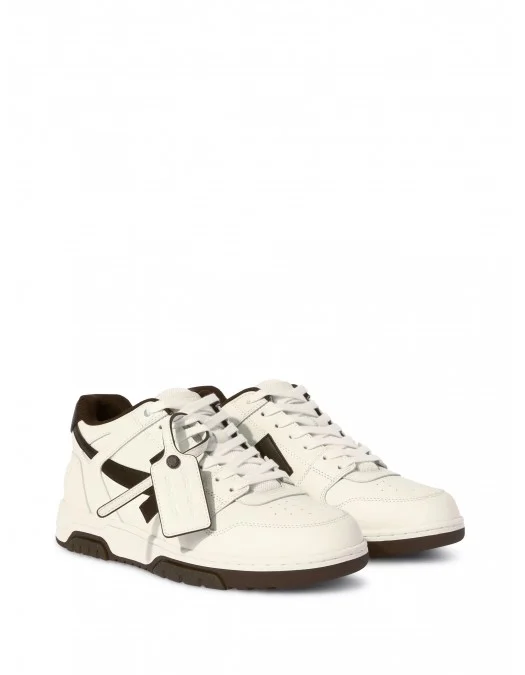 Sneakers OFF WHITE, Out of Office, Men, Panda, Black and White - OMIA189S25LEA001016G Sneakers OFF WHITE, Out of Office, Men, Panda, Black and White - OMIA189S25LEA001016G