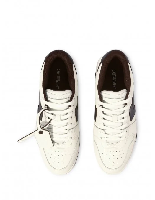 Sneakers OFF WHITE, Out of Office, Men, Panda, Black and White - OMIA189S25LEA001016G Sneakers OFF WHITE, Out of Office, Men, Panda, Black and White - OMIA189S25LEA001016G