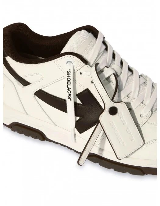 Sneakers OFF WHITE, Out of Office, Men, Panda, Black and White - OMIA189S25LEA001016G Sneakers OFF WHITE, Out of Office, Men, Panda, Black and White - OMIA189S25LEA001016G