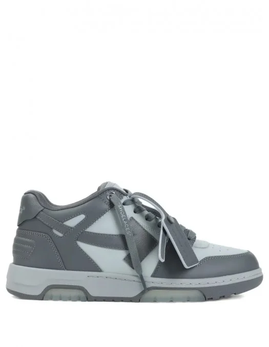 Sneakers OFF WHITE, Out of Office, Men, Grey Details, Full Grey