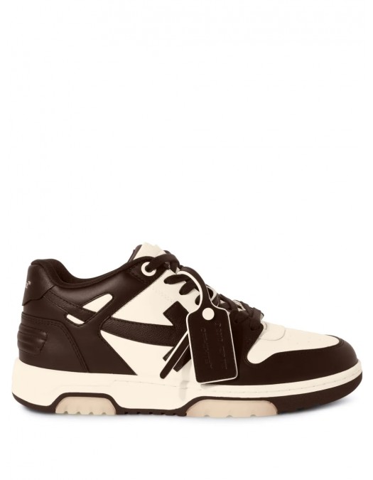 Sneakers OFF WHITE, Out Of Office, Chocolate Brown - OMIA189S25LEA0026G0A