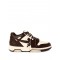 Sneakers OFF WHITE, Out Of Office, Chocolate Brown