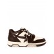 Sneakers OFF WHITE, Out Of Office, Chocolate Brown - OMIA189S25LEA0026G0A