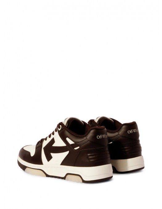 Sneakers OFF WHITE, Out Of Office, Chocolate Brown - OMIA189S25LEA0026G0A