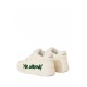 Sneakers OFF WHITE, Out Of Office For Walking, Green Details, White - OMIA189S25LEA005014A