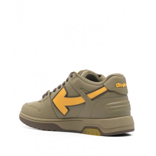 Sneakers OFF WHITE, Out Of Office 'For Walking' sneakers, Kaki and Orange