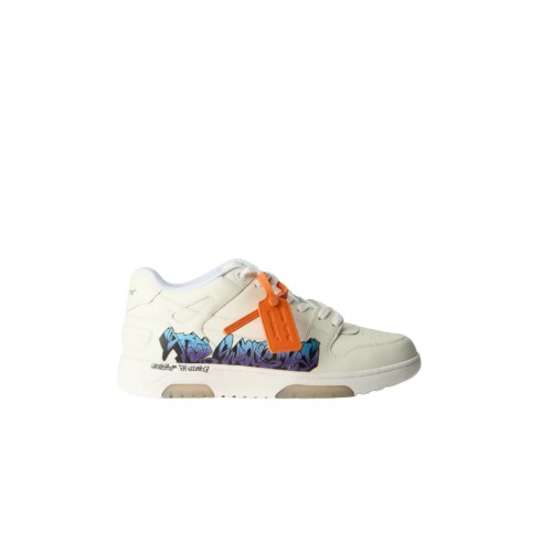 Sneakers OFF WHITE, Out Of Office "For Walking" Artwork Sneakers, White