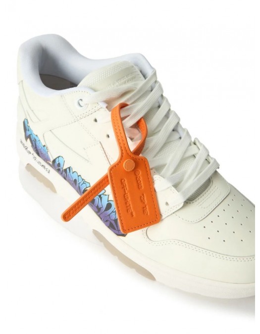 Sneakers OFF WHITE, Out Of Office "For Walking" Artwork Sneakers, White - OMIA189S26LEA00C0184