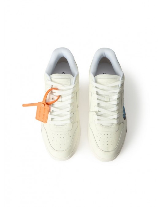 Sneakers OFF WHITE, Out Of Office "For Walking" Artwork Sneakers, White - OMIA189S26LEA00C0184