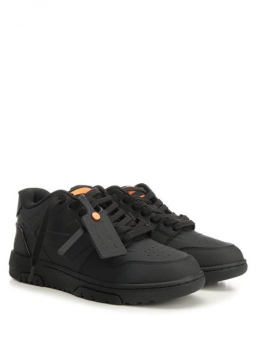 Sneakers OFF WHITE, Out Of Office Molded Sneakers, Negru - OMIA189S26MAT0011020