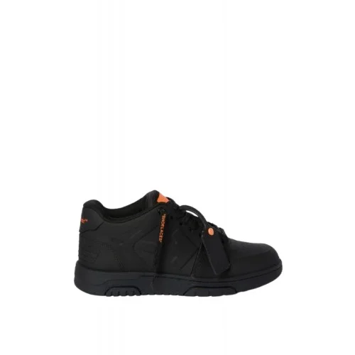Sneakers OFF WHITE, Out Of Office Molded Sneakers, Negru