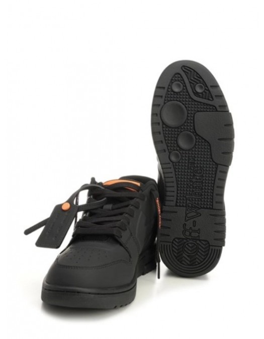 Sneakers OFF WHITE, Out Of Office Molded Sneakers, Negru - OMIA189S26MAT0011020