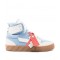 Sneakers OFF WHITE, Floating Arrow high-top, OMIA225F23LEA0010140