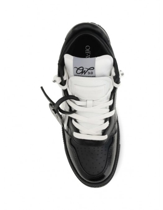 Sneakers OFF WHITE, 3.0 Floating Arrow lace-up leather sneakers - OMIA244S26LEA0011004