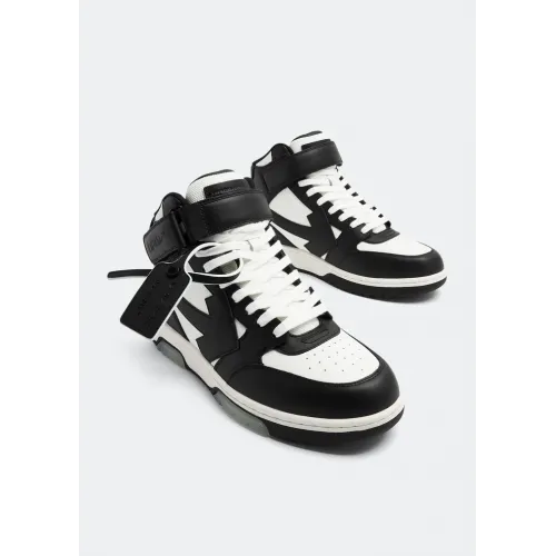 Sneakers OFF WHITE, Out Of Office Mid Top, OMIA259C99LEA0020110