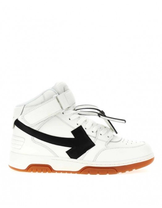 Sneakers OFF WHITE, Out Of Office Mid Top, OMIA259F23LEA0030110 - OMIA259F23LEA0030110