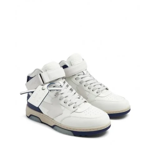 Sneakers OFF WHITE, Out Of Office Mid Top, OMIA259F23LEA0050546