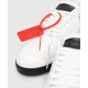 Sneakers OFF WHITE, White Vulc Low Leather Sneakers with Emblem - OMIA293C99LEA0020110