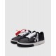 Snekarrs OFF WHITE, Black leather sneakers with logo - OMIA293C99LEA0021001