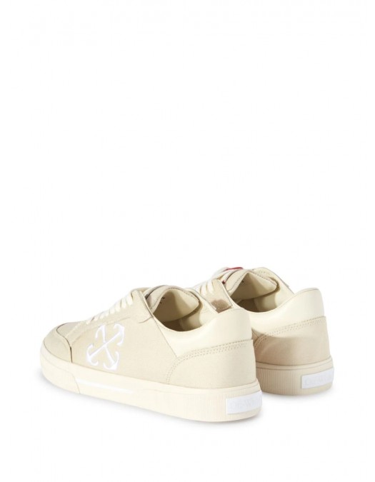 SNEAKERS OFF WHITE, Vulcanized contrasting-tag canvas - OMIA293S24FAB0010301