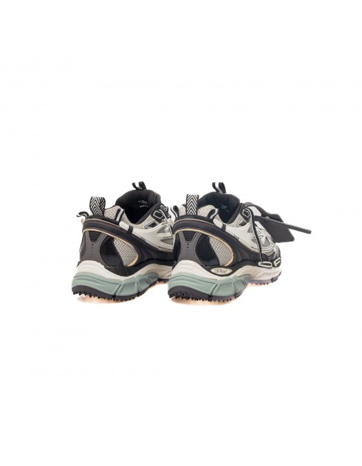 SNEAKERS OFF WHITE, Be Right Back, Grey - OMIA295C99FAB0010510