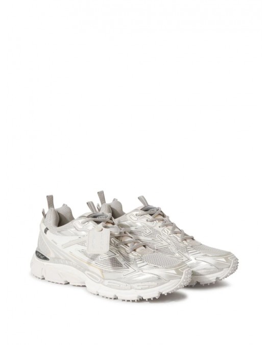 Sneakers OFF WHITE, Be Right Back, Stone Grey - OMIA295C99FAB0010972