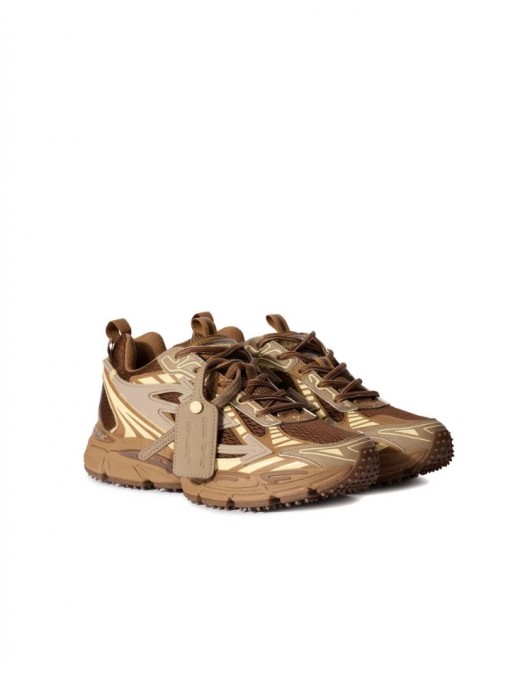 Sneakers OFF WHITE, Be Right Back Sneakers, Brown - OMIA295F25FAB0016E0A