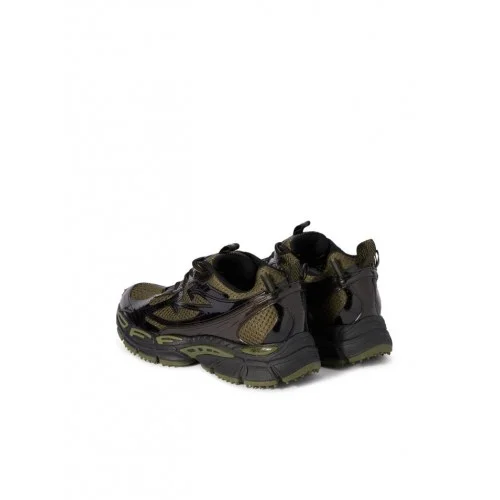 Sneakers OFF WHITE, Be Right Back Sneakers, Dark Green