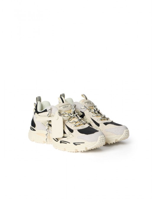Sneakers OFF WHITE, Be Right Back Sneakers, Black and White - OMIA295F25LEA0010310