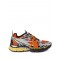 Sneakers OFF WHITE, Be Right Back, Orange Details, Grey