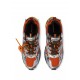 Sneakers OFF WHITE, Be Right Back, Orange Details, Grey - OMIA295S25FAB0017225