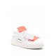 Sneakers OFF WHITE, 3.0 Off Court, Low Top, Orange Details, Men, Arctic White - OMIA29KC99LEA0010120