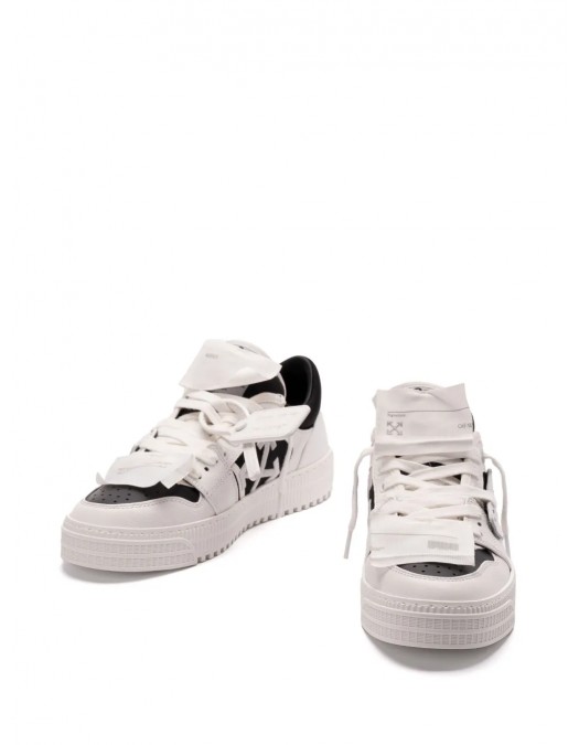 Sneakers OFF WHITE, Low 3.0 Off Court, Black Details, White - OMIA29KS25LEA0040110