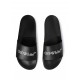 Papuci OFF WHITE, Bookish Logo Print, Black - OMIU002C99MAT0011001 Papuci OFF WHITE, Bookish Logo Print, Black - OMIU002C99MAT0011001