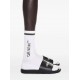 Papuci OFF WHITE, Bookish Logo Print, Black - OMIU002C99MAT0011001 Papuci OFF WHITE, Bookish Logo Print, Black - OMIU002C99MAT0011001