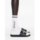 Papuci OFF WHITE, Bookish Logo Print, Black - OMIU002C99MAT0011001 Papuci OFF WHITE, Bookish Logo Print, Black - OMIU002C99MAT0011001