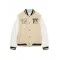 Jacheta OFF WHITE, Star Logo Varsity Jacket, Cream