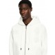 Hanorac OFF WHITE, Royal Team Embroidery Zip Hoodie, White - OMJA13RS26LEA00310